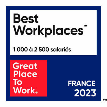 Best workplaces - 1000 à 2500 salariés - 2023